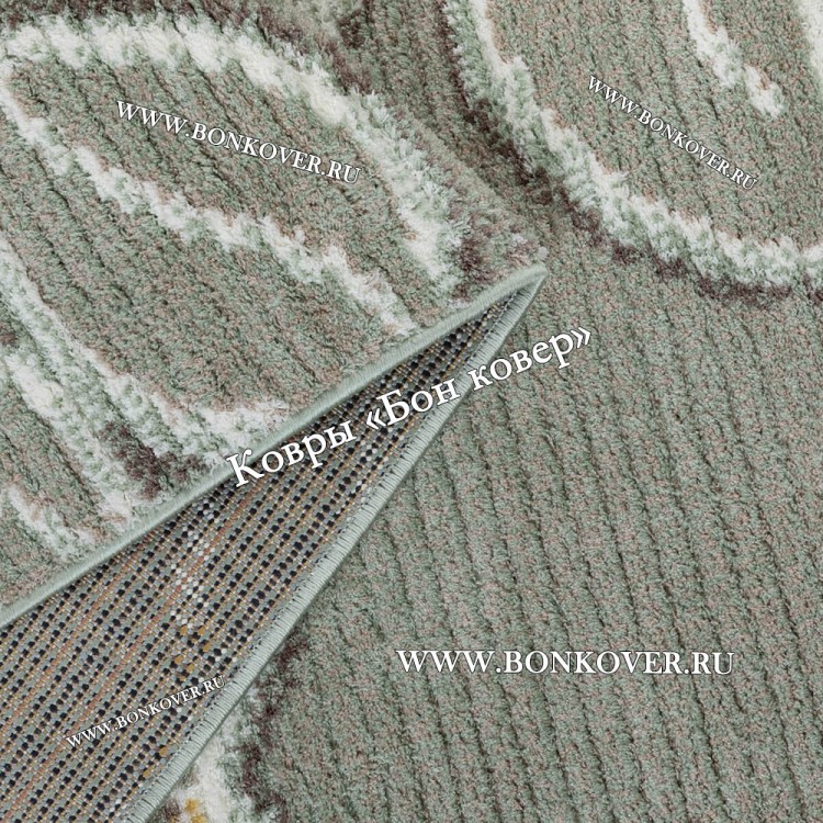 Ковер Для Гостиной Дизайн 29182 Зеленый