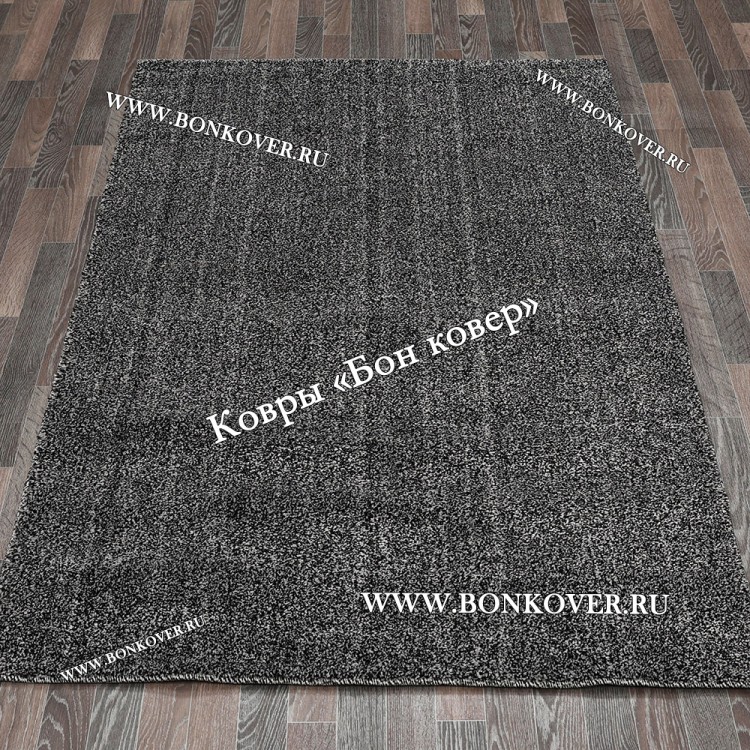 Однотонный ковер комфорт класса черный