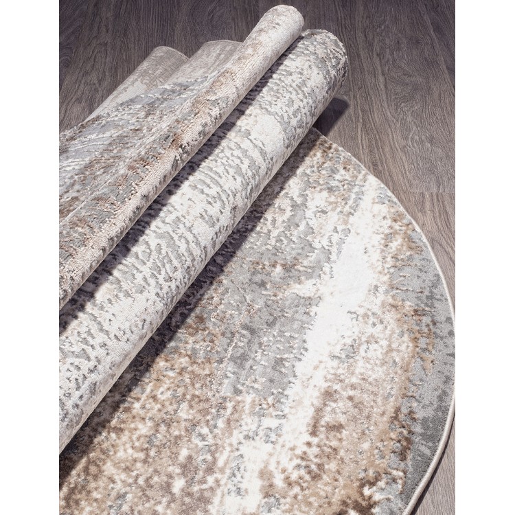 Ковер Armina 04050C GREY / BROWN Овал