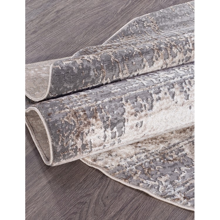 Ковер Armina 04050C GREY / BROWN Овал